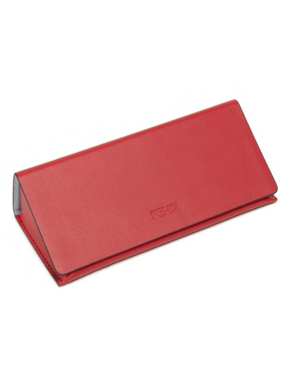 FENDI Sunglasses Hard Case Red Authentic.